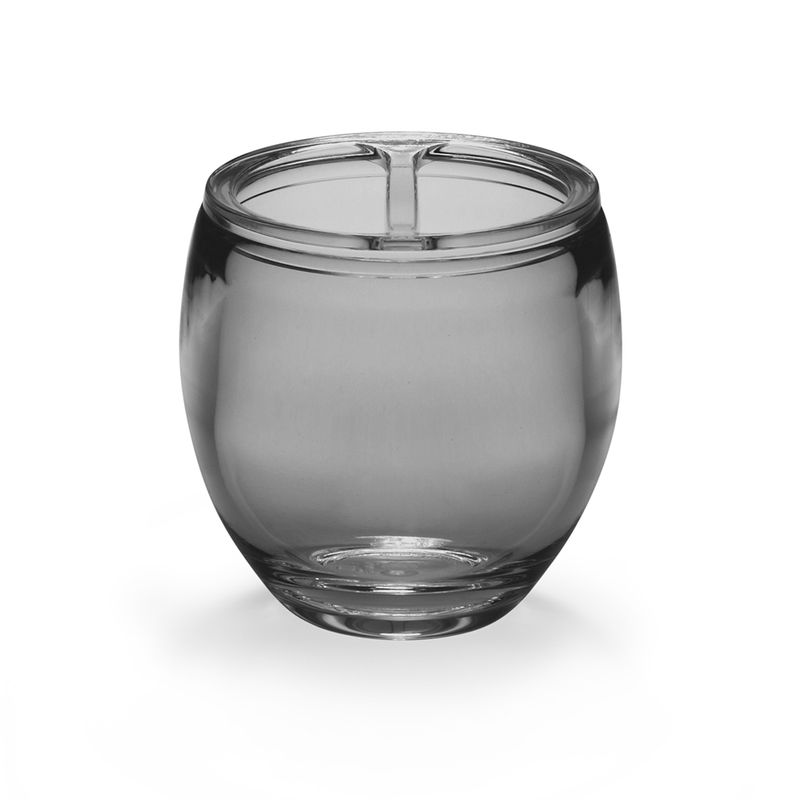 PORTA-ESCOVA-COPO-TRANSPARENTE-PRETO-UMBRA