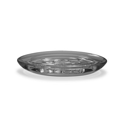 Saboneteira Droplet Acrílico Preto Transparente Umbra