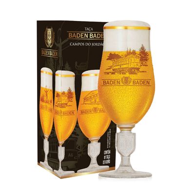Taça Cerveja Campos do Jordão Cristal Edição Limitada 370 ml Ruvolo Baden Baden