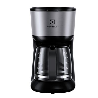 Cafeteira Love Your Day 30 Cafezinhos Cmm20 127V Preto com Detalhes em Aço Escovado Electrolux