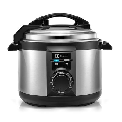 Panela de Pressão Elétrica Carioquinha Pce10 127V 3 Litros Aço Escovado Electrolux