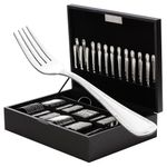 FAQUEIRO-102-PEcAS-CROISE-WOLFF-ACO-INOX-COM-ESTOJO-DE-MADEIRA-WOLFF