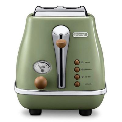 Torradeira Icona Vintage 127V Verde Delonghi