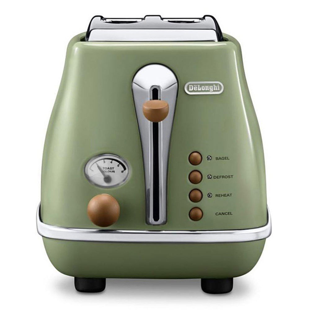 Delonghi torradeira icona vintage 127v verde delonghi