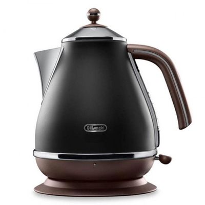 Chaleira Elétrica Icona Vintage 127V 1,7 Litro Preta Delonghi