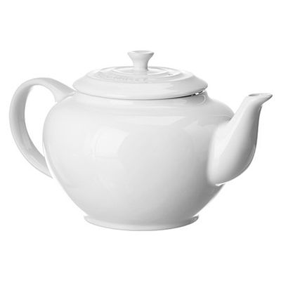 Bule de Chá Branco Le Creuset