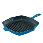 GRELHA-QUADRADA-26-CM-AZUL-MARSEILLE-LE-CREUSET
