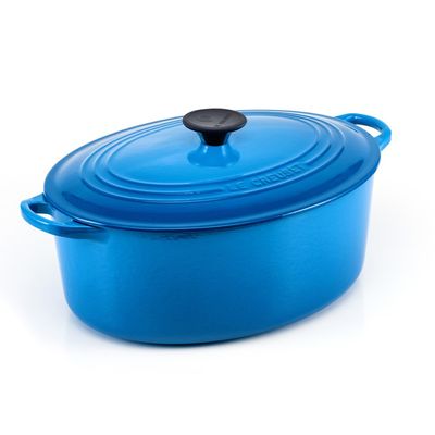 Panela Oval 27 cm Azul Marseille Le Creuset