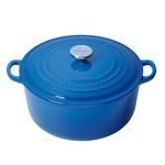 PANELA-REDONDA-26-CM-PUXADOR-INOX-AZUL-MARSEILLE-LE-CREUSET
