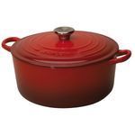 PANELA-OVAL-27-CM-PUXADOR-DE-INOX-VERMELHA-LE-CREUSET