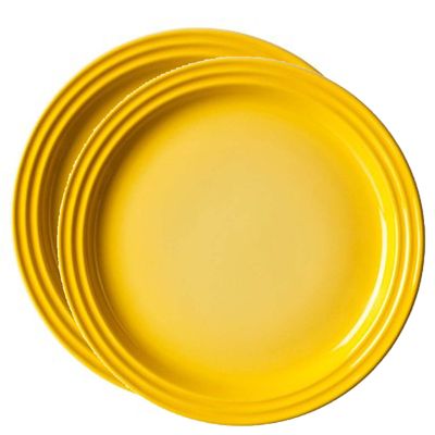 Prato Sobremesa 15 cm 2 Peças Amarelo Dijon Le Creuset