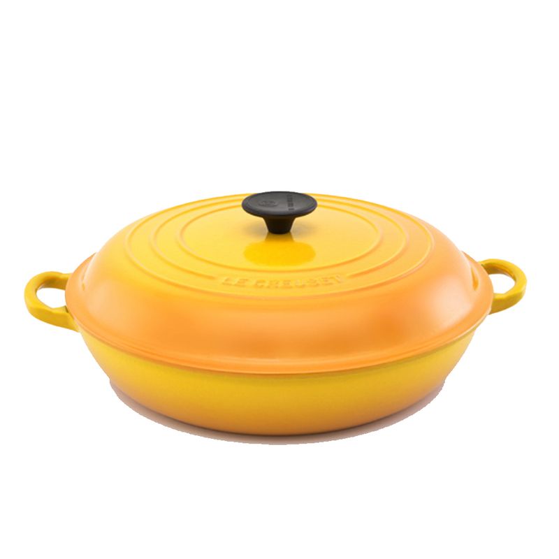 CACAROLA-BUFFET-30-CM-AMARELO-DIJON-LE-CREUSET