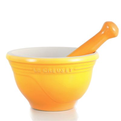 Pilão Pequeno Amarelo Dijon Le Creuset