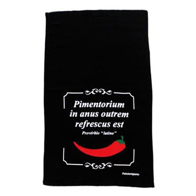 Pano de Prato Pimenta Algodão 68X40 Passaumpano