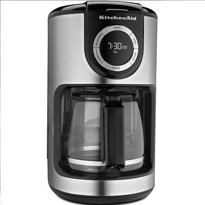 Cafeteira Elétrica Programável 1,9 Litro 127V Prata KitchenAid