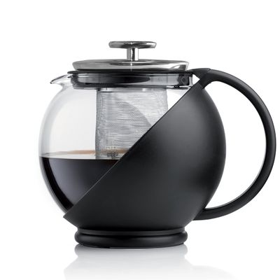Chaleira Tea Press Preziosa 1,25 Litro Preta Bialetti