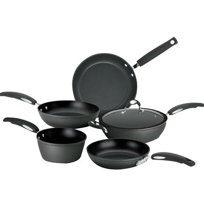Conjunto de Panelas Leonardo Perfecta 5 Peças Cinza Bialetti