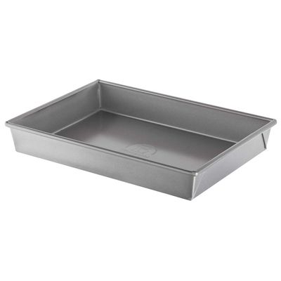 Forma para Bolo Classic 23X33X5 cm Cinza KitchenAid