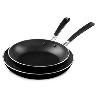 Conjunto de Frigideira Alumínio 2 Peças 25 cm e 30 cm Onyx Black KitchenAid