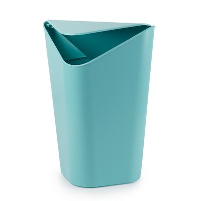 Lixeira Basculante Corner 10 Litros Surf Blue Umbra