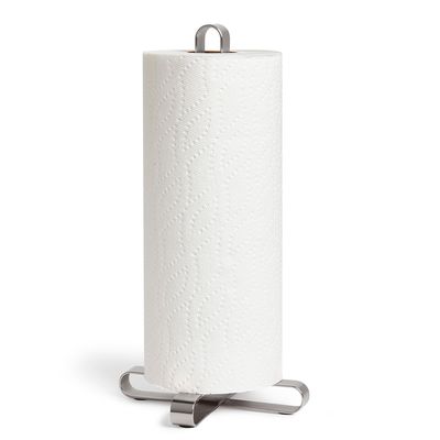 Porta Papel Toalha Pulse Metal Nickel Umbra