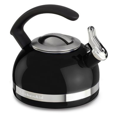Chaleira Aço Inox com Apito 1,9 Litro Onyx Black KitchenAid
