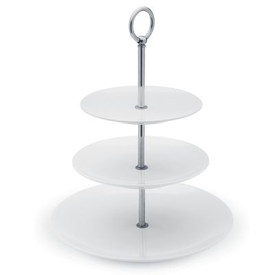 Porta Doce e Salgado Coup 32 cm Branco v2 Oxford