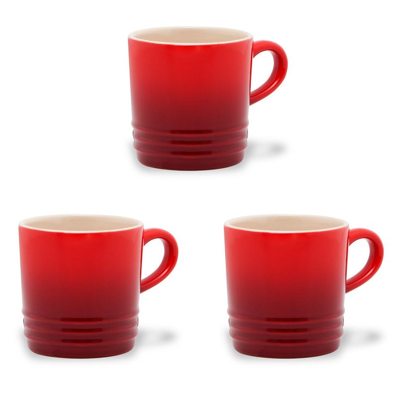 CANECAS-ESPRESSO-3-PECAS-VERMELHA-LE-CREUSET