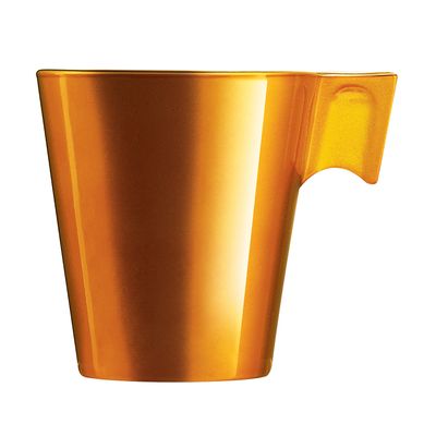 Xícara Espresso Flashy 80 ml Caramelo Luminarc