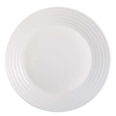 Prato Sobremesa Harena 19 cm Branco Luminarc