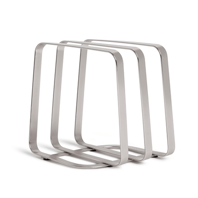Porta Guardanapos Pulse Metal Nickel Umbra