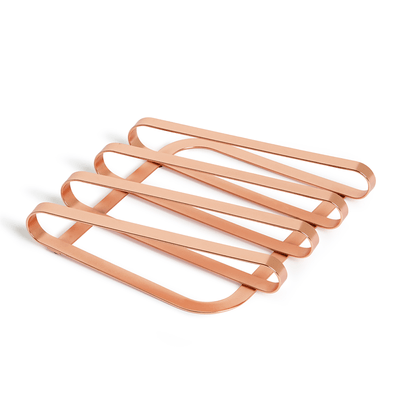 Descanso de Panela Pulse Metal Cobre Umbra