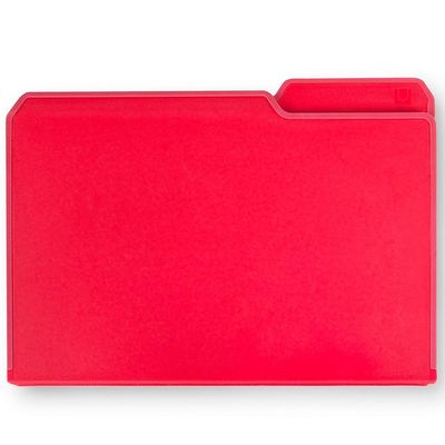 Tábua de Corte Chopfolder Multiface Dobrável Vermelha Umbra
