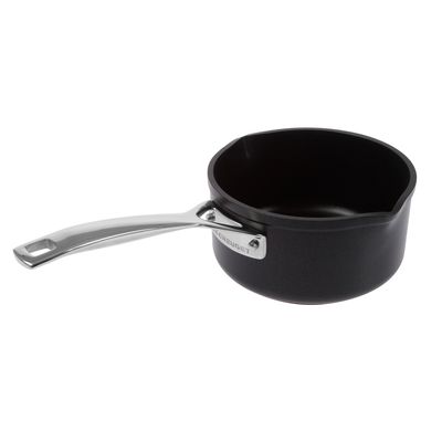 Panela Leiteira Non Stick Alumínio e Aço Inox 1,6 Litro 16 cm Preto Le Creuset