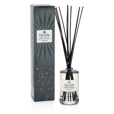 Difusor de Ambiente Makassar Ebony e Peach Coleção New Vermeil 192 ml Voluspa
