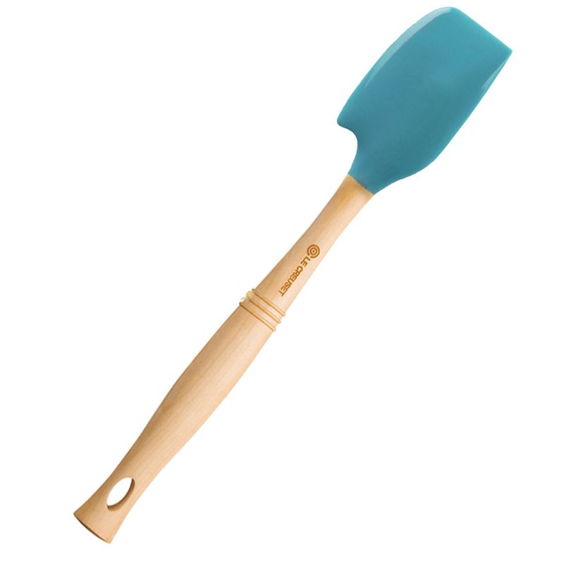 ESPATULA-VENUS-DE-SILICONE-MEDIA-AZUL-CARIBE-LE-CREUSET