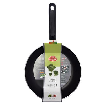 Frigideira Firenze Alumínio Antiaderente 24 cm Preta Ballarini