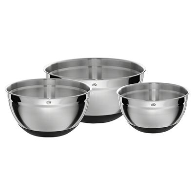 Conjunto de Tigelas Lausanne Aço Inox 3 Peças Bsf