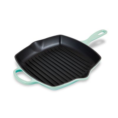 Grelha Quadrada Signature  26 cm Cool Mint Le Creuset