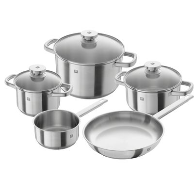 Conjunto de Panelas Zwilling Joy Aço Inox 5 Peças Zwilling J.A. Henckels