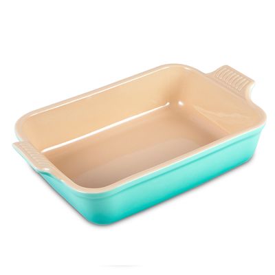 Travessa Retangular 2,3 Litros para Gratinar Cool Mint Le Creuset