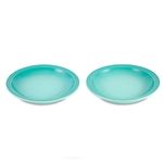 JOGO-2-PRATOS-REDONDOS-15-CM-COOL-MINT--LE-CREUSET
