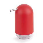 PORTA-SABONETE-LIQUIDO-TOUCH-EM-POLIPROPILENO-VERMELHO-