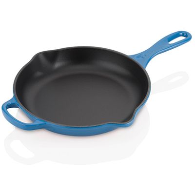 Frigideira Skillet Redonda com Alça Signature 26 cm Azul Marseille Le Creuset