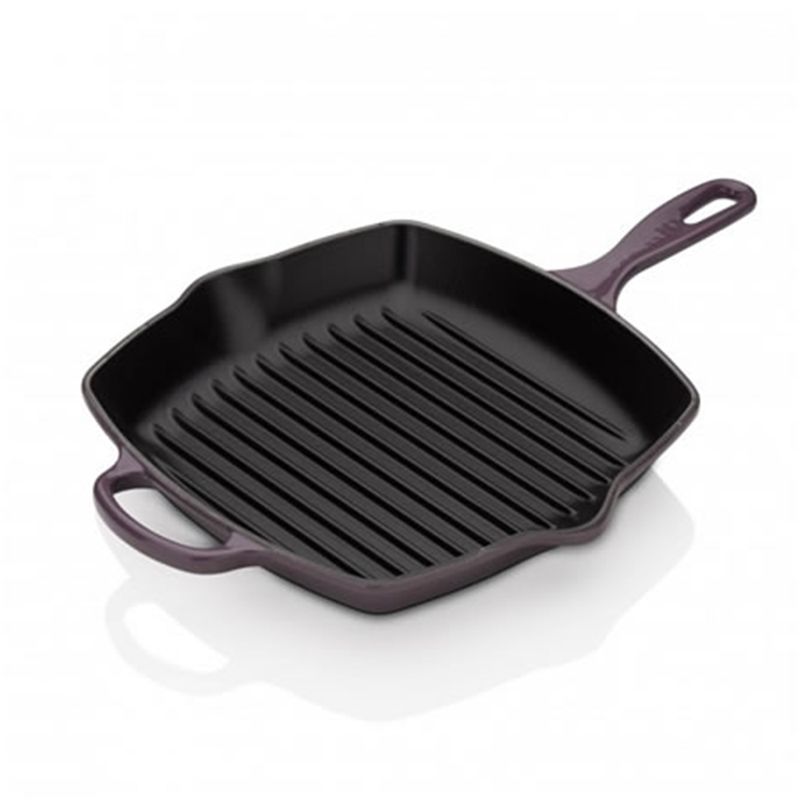 GRELHA-QUADRADA-SIGNATURE-26CM-CASSIS--LE-CREUSET