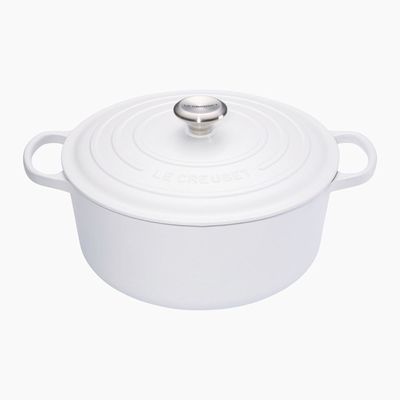 Panela Redonda Signature 28 cm Branco Le Creuset