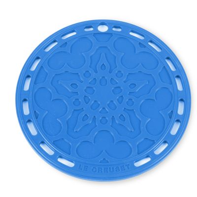 Suporte de Silicone Mandala Azul Marseille Le Creuset