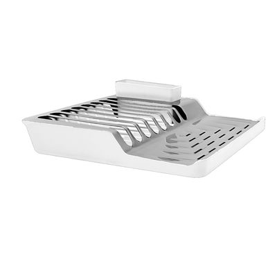 Escorredor de Pratos Minimal Branco Brinox