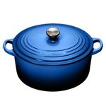 Panela-Redonda-Signature-28-cm-Azul-Marseille-Le-Creuset