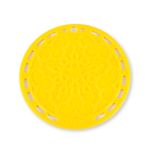 Suporte-de-Silicone-Mandala-Amarelo-Dijon-Le-Creuset